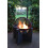 DWD® Premium 80cm Folding Mesh Spark Screen Cover for Fire Pits, Black 9