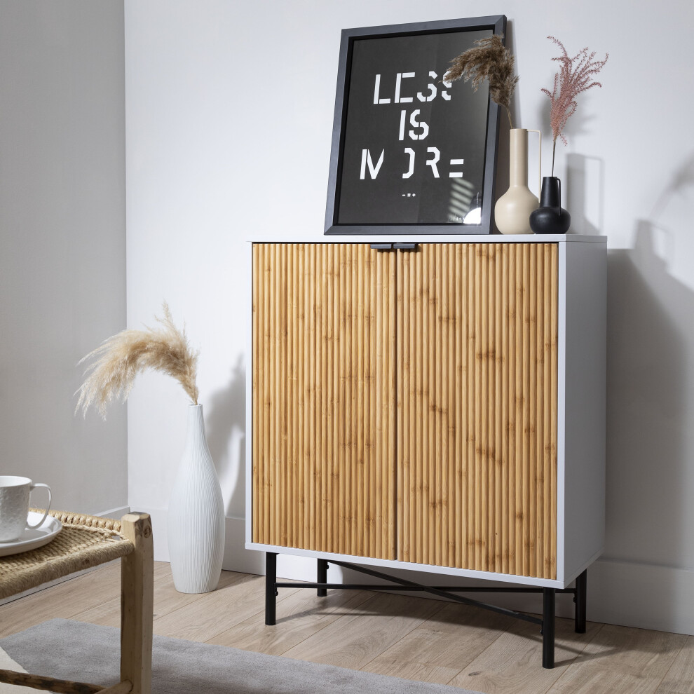 RÃ¶kstorp Sideboard in Grey & Pine