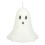 10CM UNSCENTED GHOST CANDLE 1