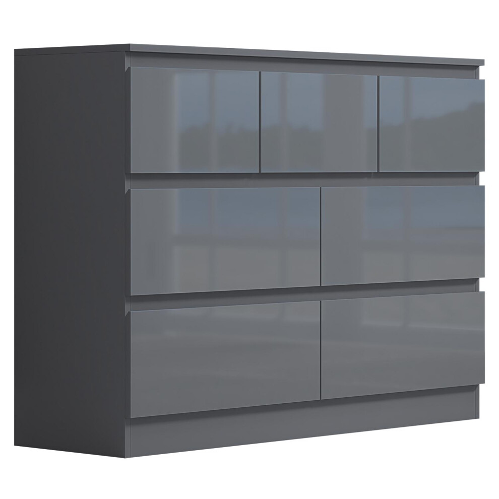 FWStyle Stora Merchant Chest - Grey Gloss Front
