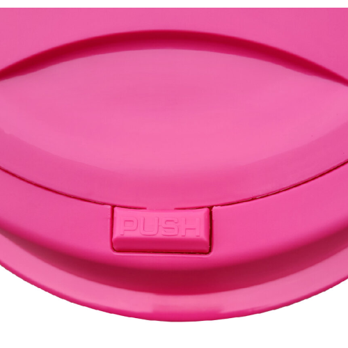 KITCHEN BIN - All Pink Touch Top 1