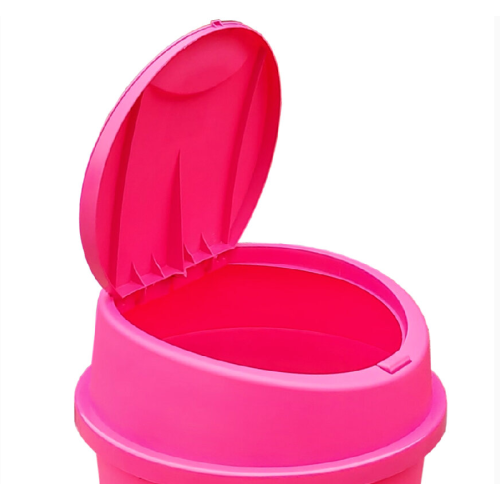 KITCHEN BIN - All Pink Touch Top 2