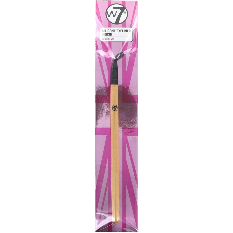 W7 Silicone Angled Professional Eyeliner Brush