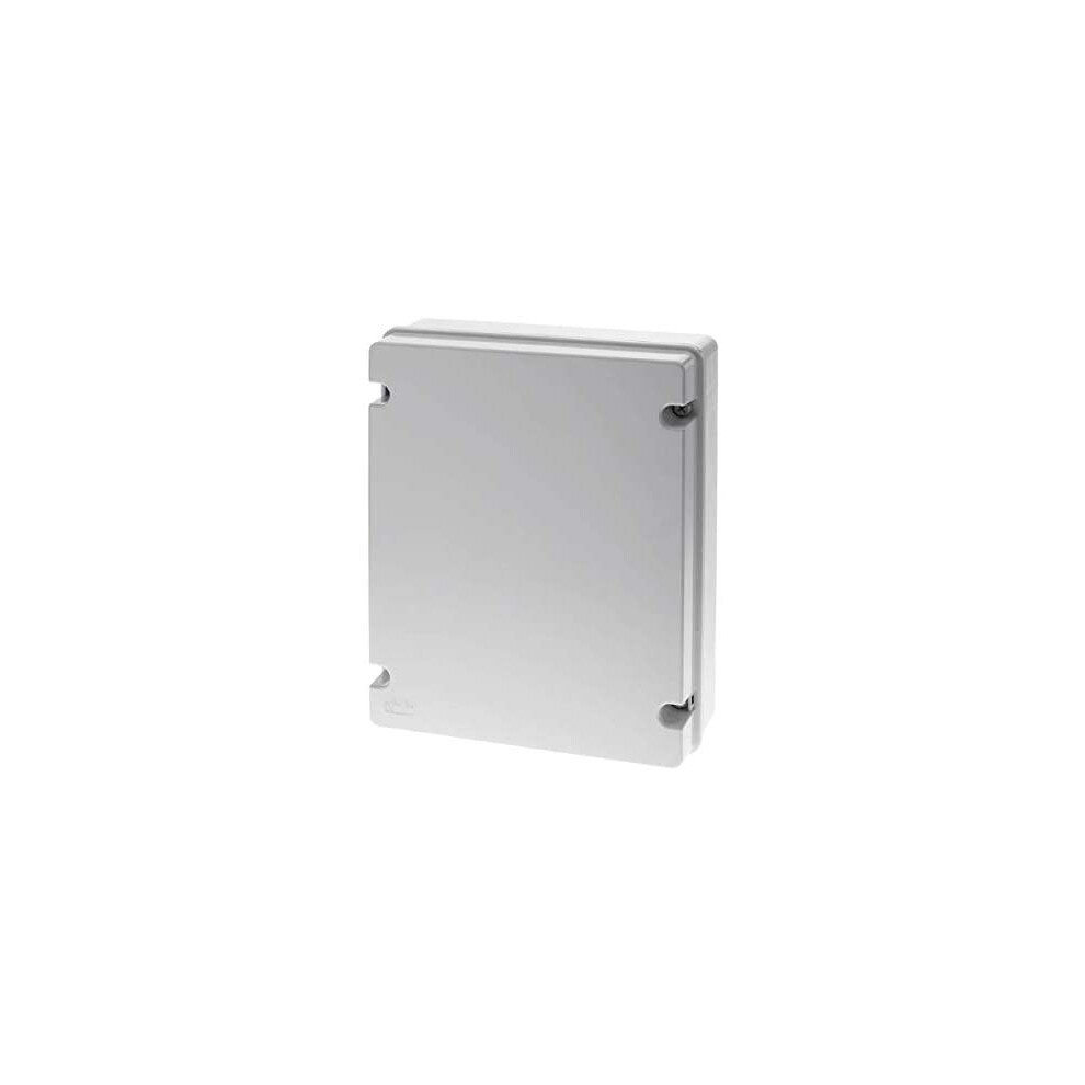 WISKA SMOOTH SIDED JUNCTION BOX / ENCLOSURE, GREY, IP56, NYLON SCREWS, 240x190x90