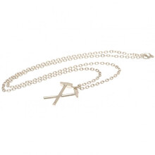 West Ham United FC Silver Plated Hammers Pendant & Chain