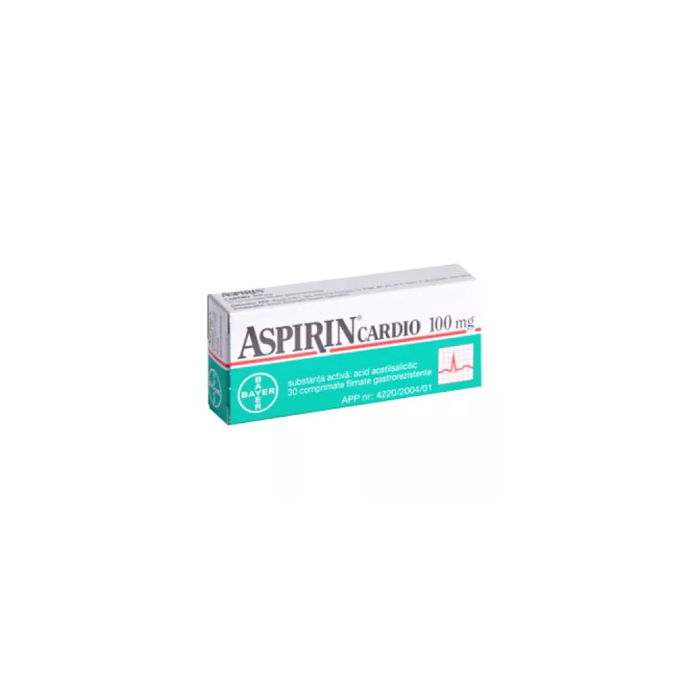 Aspirin Cardio, 100 mg, 28 gastro-resistant tbls