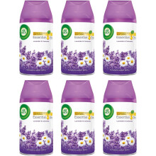 6 x Air Wick Freshmatic Max Automatic Spray Refill 250ml - Lavender & Chamomile