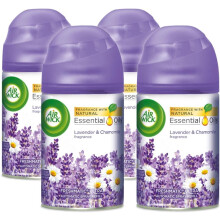 4 x Air Wick Freshmatic Max Automatic Spray Refill 250ml - Lavender & Chamomile