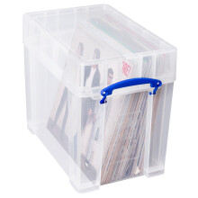 2 x RUP 19XL Litre Box with Lid - Tint Clear