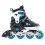(Blue, UK:3J-6J EU:35.5-39.5 US:M4-7) Pulsar Adjustable Inline Skates 3