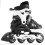 (Silver, UK:12J-2J EU:30.5-34 US:M13J-3) Pulsar Adjustable Inline Skates 4