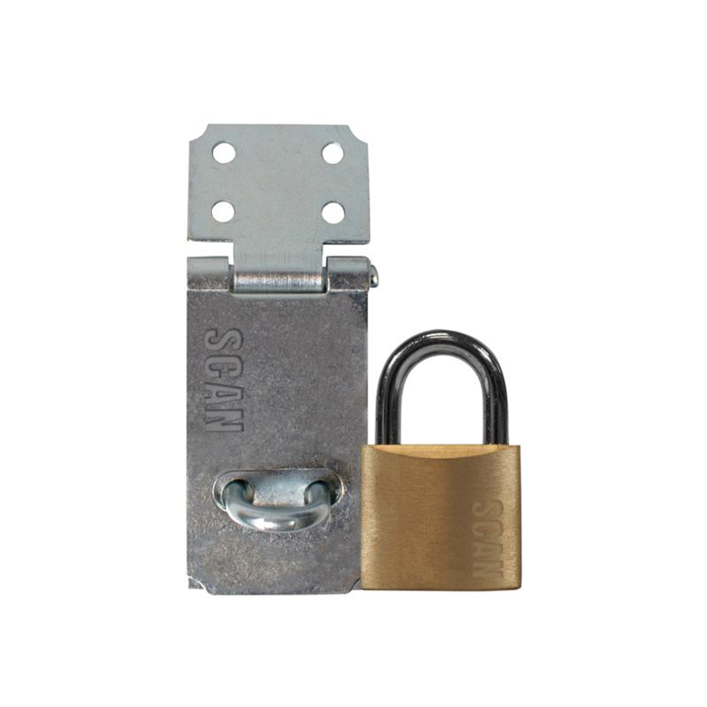 Scan Scaphsgp64 Hasp And Staple 64 + 40 Padlock Scaphsgp64 | 5023969008189