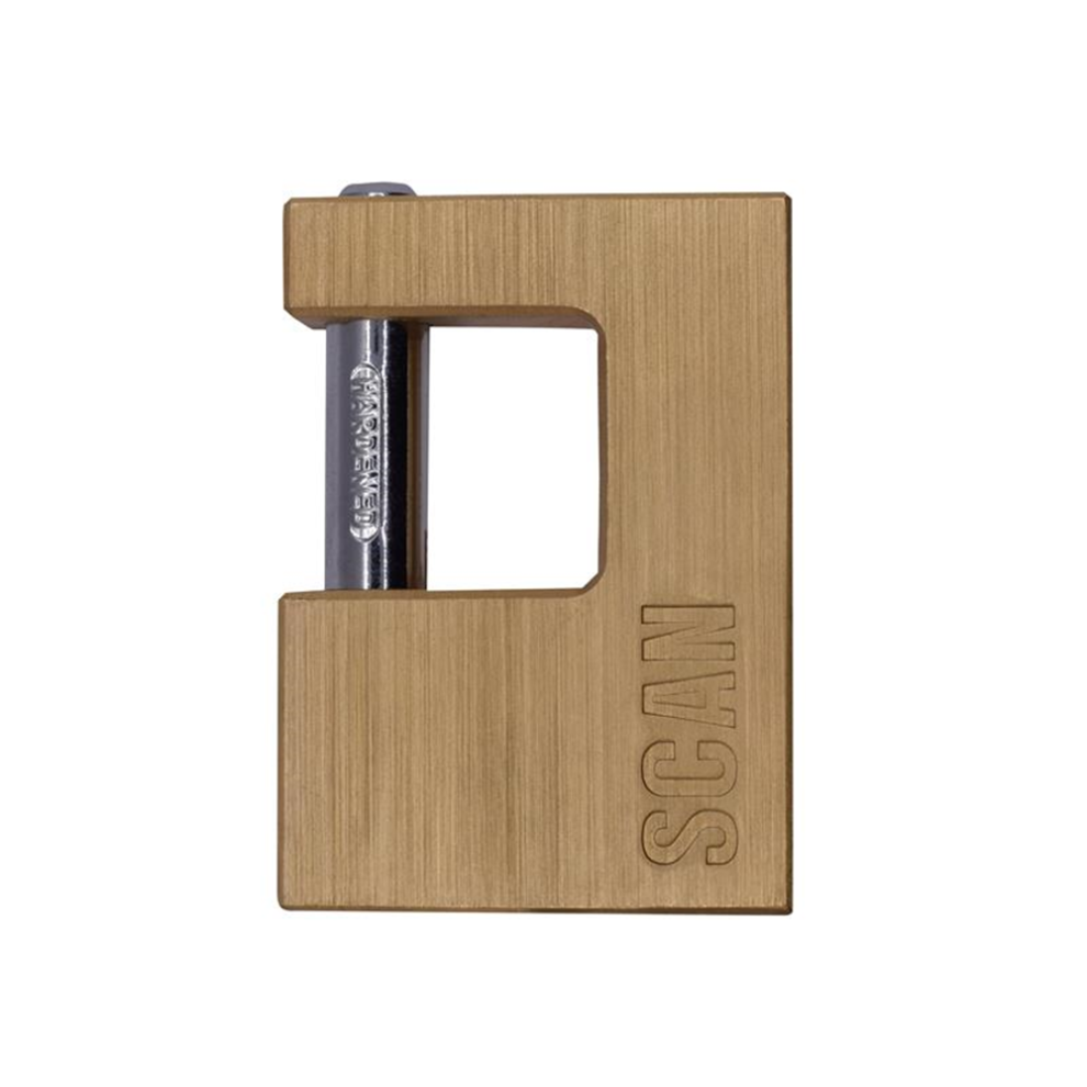 Scan Brass Padlock Shutter 80Mm - Gold - Image 4