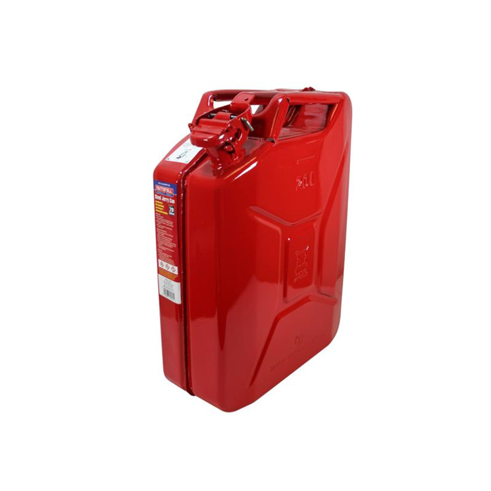 Faithfull FAIAUJERR20R Red Steel Jerry Can 20 litre |   Red