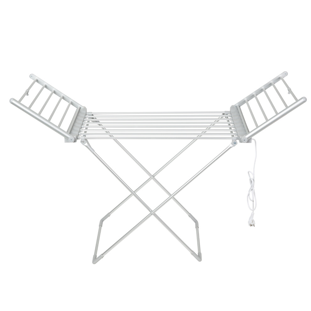 Geepas Unisex Silver Electric Heated Airer Clothes Dryer Indoor Folding 230W Energy Efficient In - Image 2