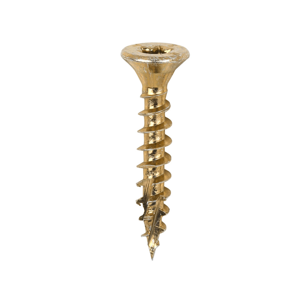 Timco C2 Clamp-Fix Multi-Purpose Premium Countersunk Woodscrews,All Sizes Gold