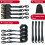 Ratchet Tie Down Straps 4 Pack 4.8m Securing Straps 800kg Break Strength with Metal Hook 4