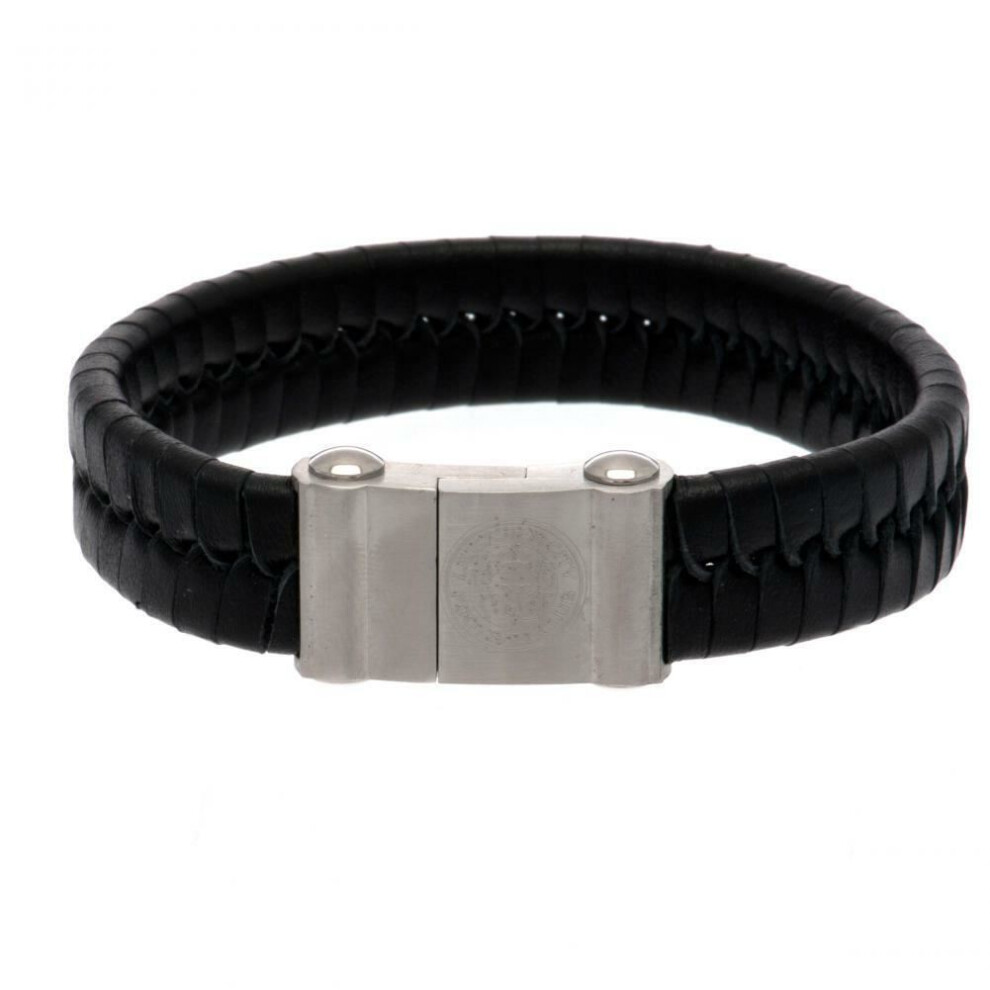 Photos - Bracelet Leicester City FC Single Plait Leather 