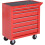 Tool Trolley with 7 Drawers Workshop Tools Cabinet Cart Storage Red 1
