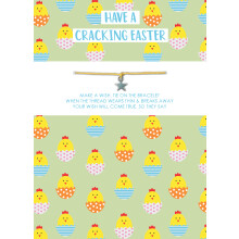 A Cracking Easter Bracelet Chick-Tastic Fun Easter Card & Gift Greeting Card