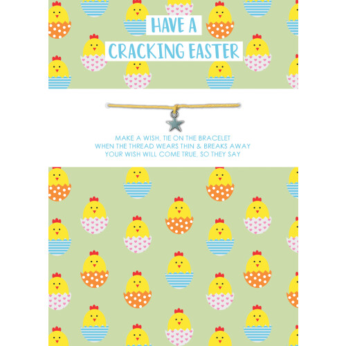 A Cracking Easter Bracelet Chick-Tastic Fun Easter Card & Gift Greeting Card 1