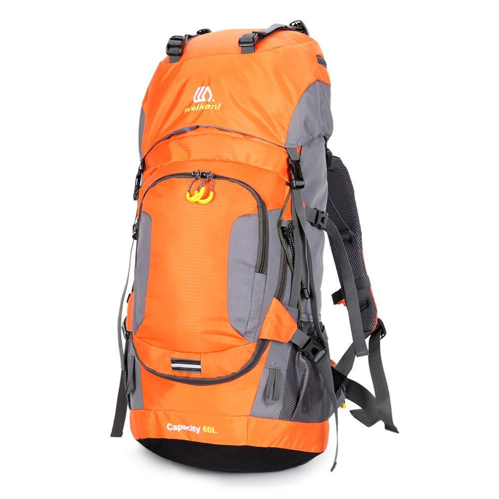 60L Waterproof Hiking Backpack Camping Mountain Climbing Cycling Backpack Outdoor Sport Bag with