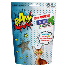 Bam! Catnip Pouch 14g - 100% Premium North American Catnip, Strongest Grade (0B30500)