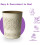 (CREAM) 9 L FLORA PAPER BIN OFFICE KITCHEN BEDROOM COLOUR 4