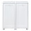 Laundry Cabinet 2 Tilt-Out Baskets Hamper Storage Box Wooden Bin 2