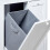Laundry Cabinet 2 Tilt-Out Baskets Hamper Storage Box Wooden Bin 4