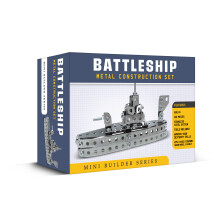 Mini Builder Series Battleship Metal Construction Set