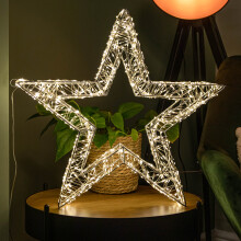 49cm Light up Christmas Galaxy Star with 1440 Warm White LEDs