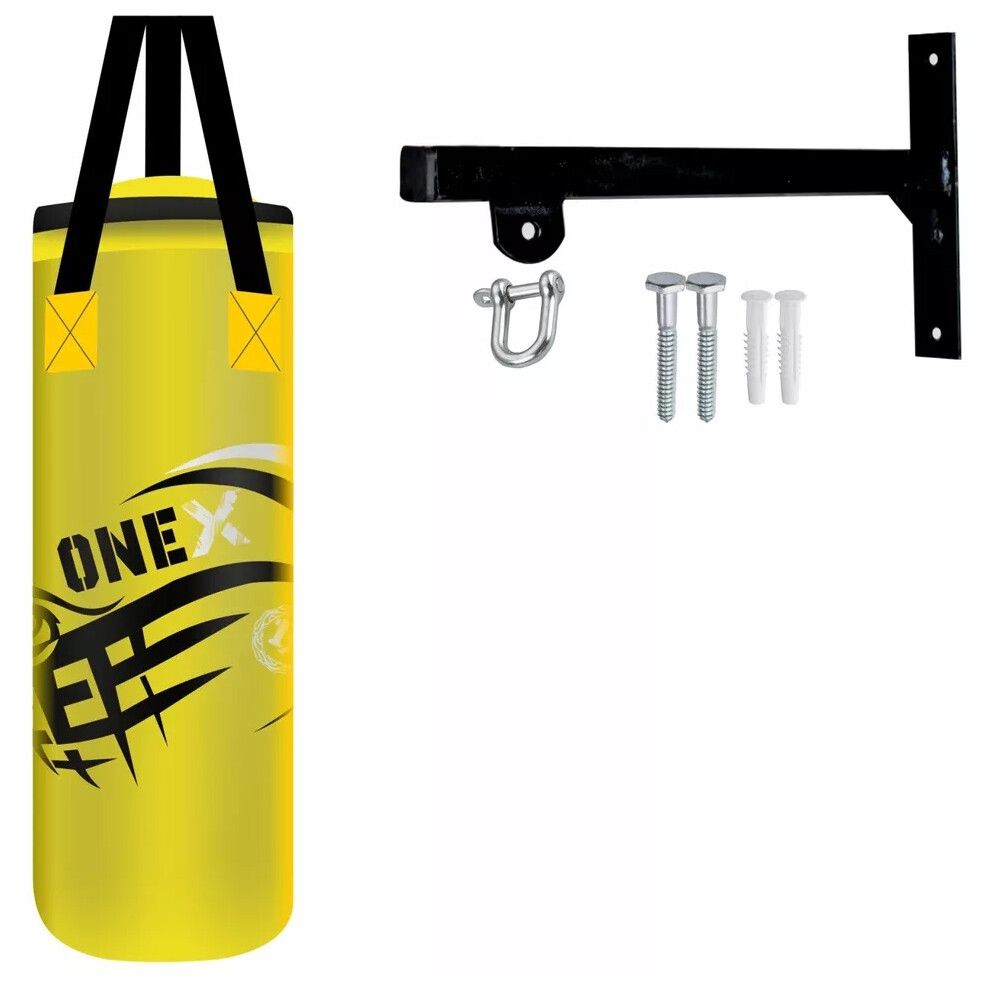 Onex Kids 2Ft Punch Bag With Wall Hanging Bracket Set For Gym Training
