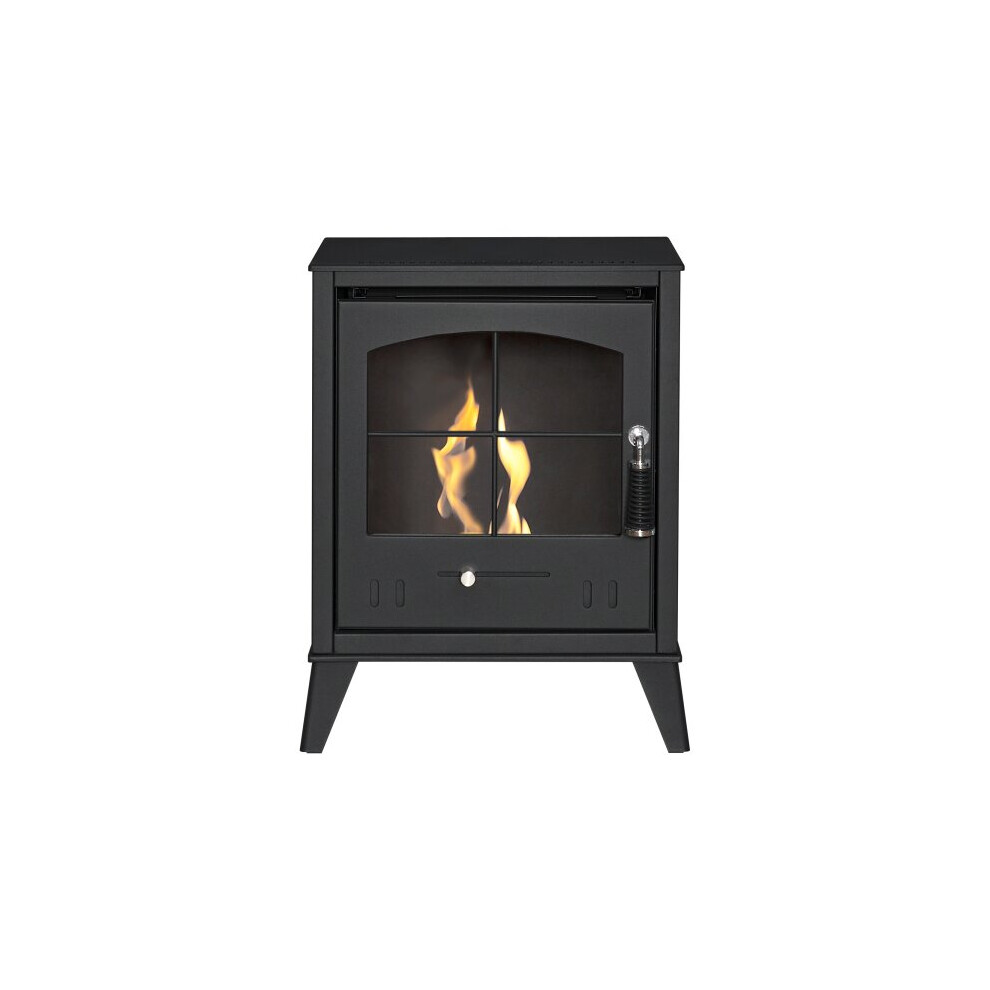 OKO S2 Bio Ethanol Stove in Charcoal Grey