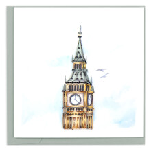 Quilling Big Ben Lavish London Hand-Finished Art Greeting Card