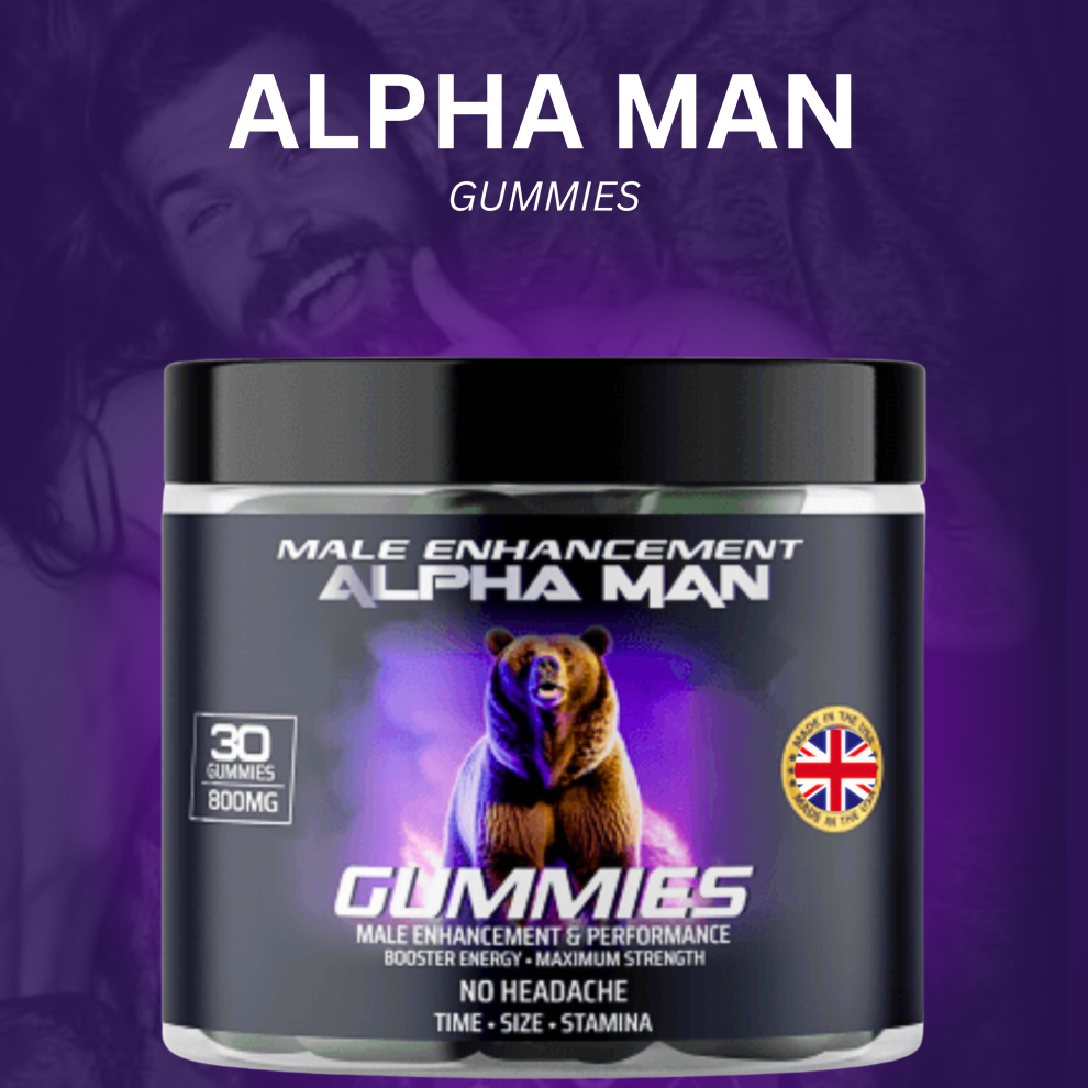 MALE ENHANCEMENT ALPHA MAN GUMMIES - 1 MONTH SUPPLY