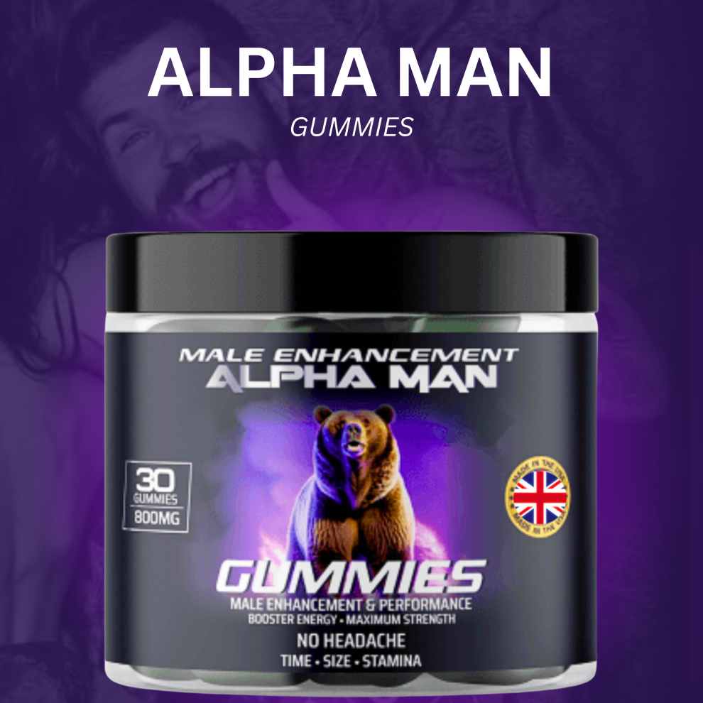 Supplement Paradise Male Enhancement Alpha Man Gummies - 1 Month Supply