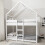 Noa and Nani Sofie Bunk Bed House Cabin in White 1