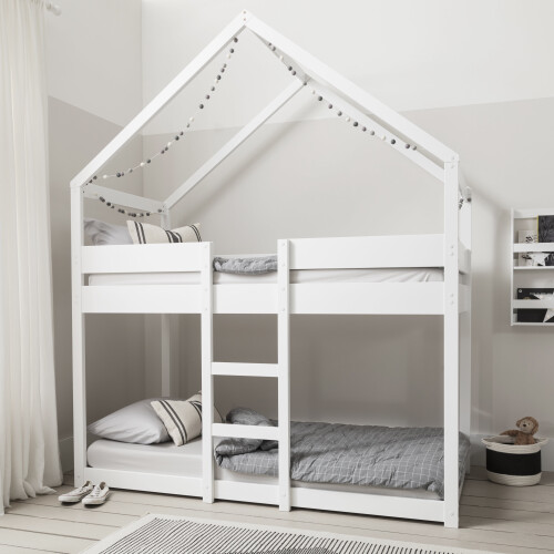 Noa and Nani Sofie Bunk Bed House Cabin in White