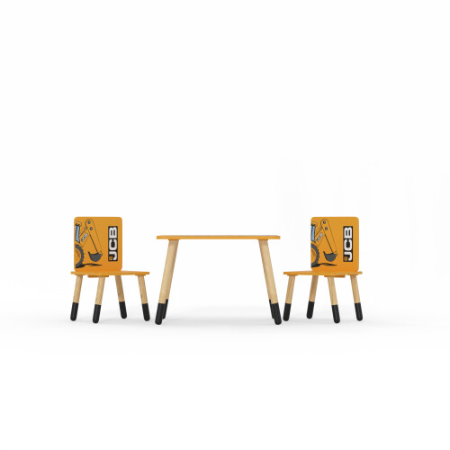 JCB Table & 2 Chairs 1