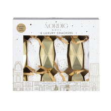 Nordic Noel Hexagonal Luxury Crackers 6 x 8"