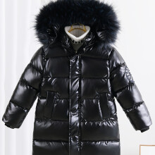 (Black, 10-11Y) Boys Versatile Hooded Coat, Comfy Warm Outerwear For Autumn And Winter