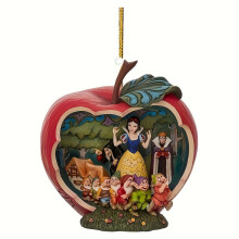 (Style1) 1 Piece Beauty And The Beast Princess Acrylic Christmas Tree Ornament - Cartoon Party Decoration