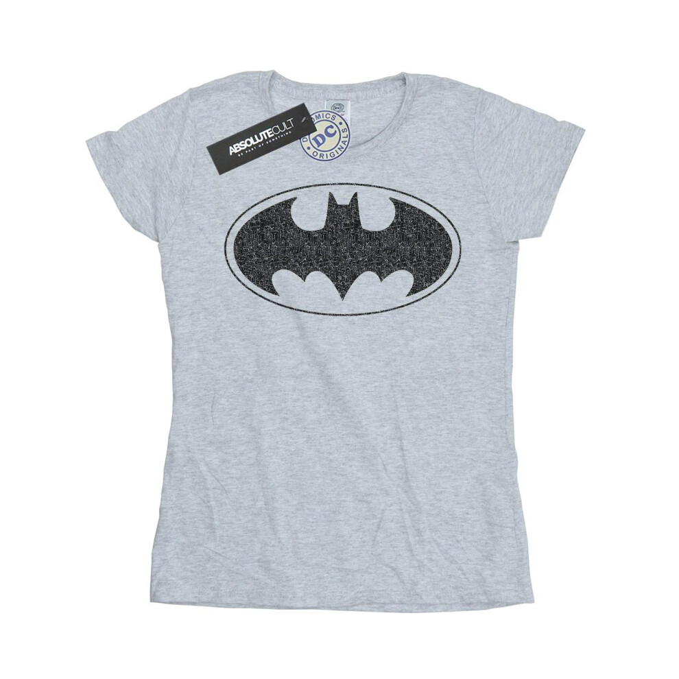 Batman One Colour Logo Cotton T-Shirt