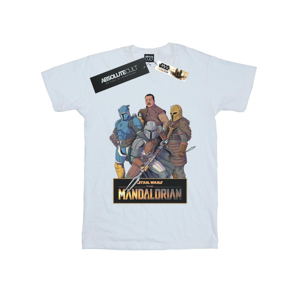 The Mandalorian Character Collage T-Shirt