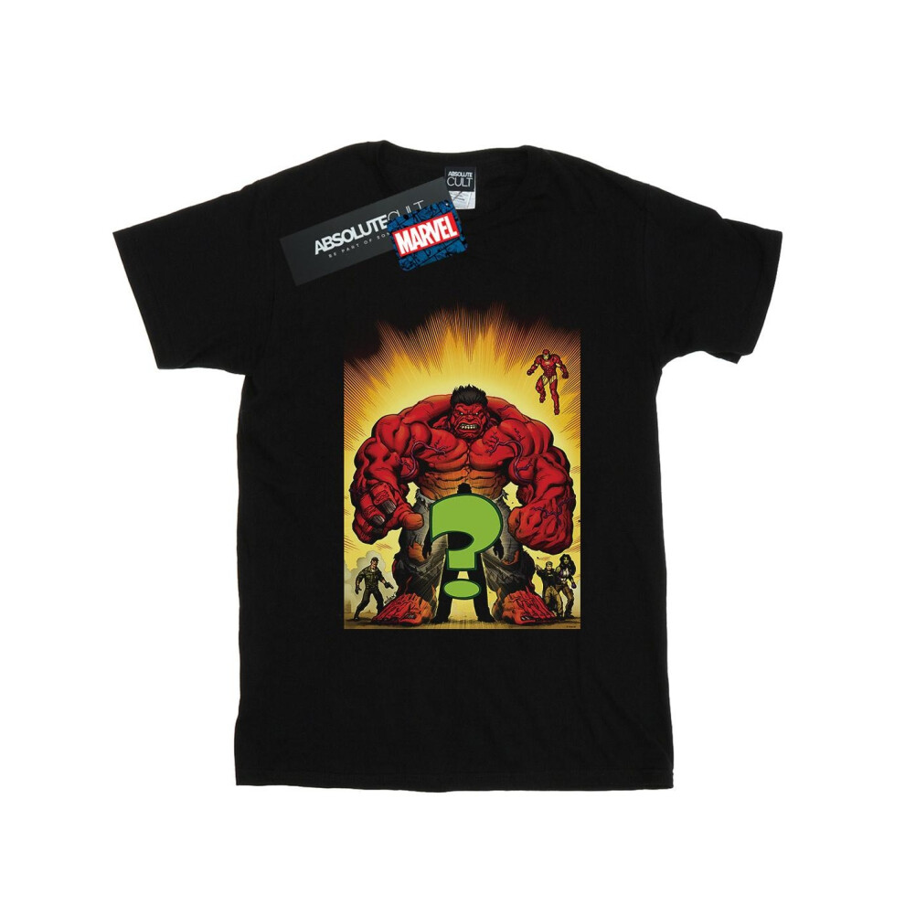 Who Is The Red Hulk Cotton T-Shirt