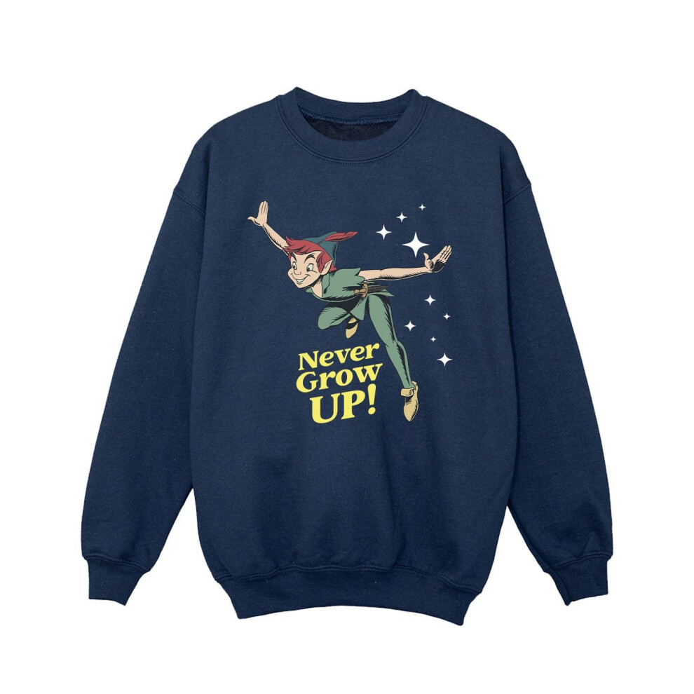 Peter Pan Never Grow Up Sweatshirt