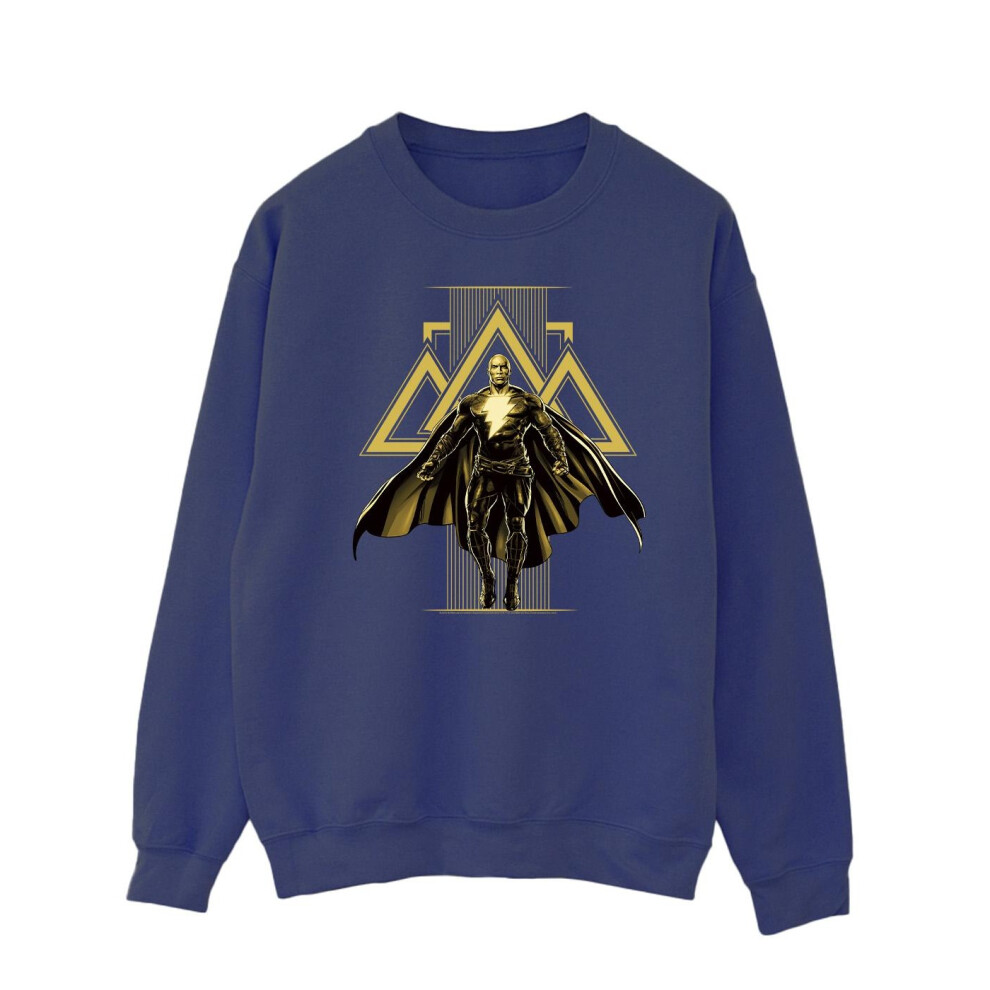 Black Adam Rising Golden Symbols Sweatshirt