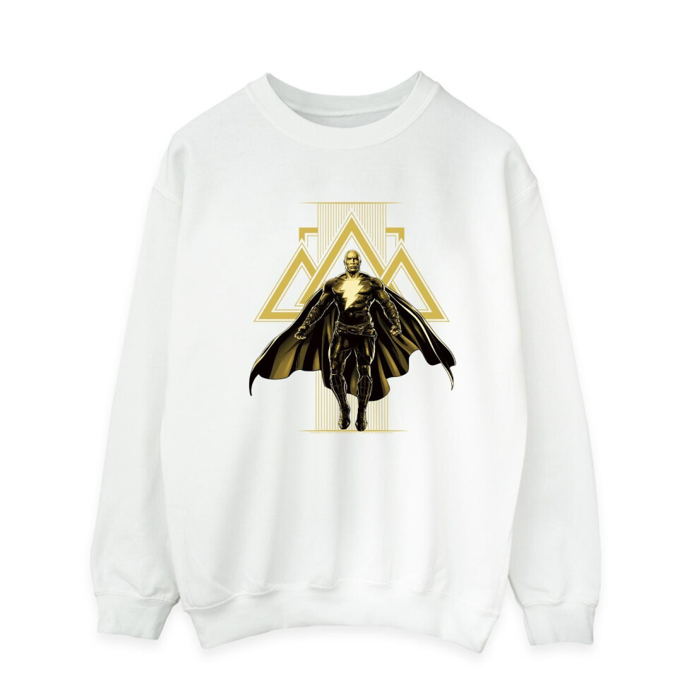 Black Adam Rising Golden Symbols Sweatshirt