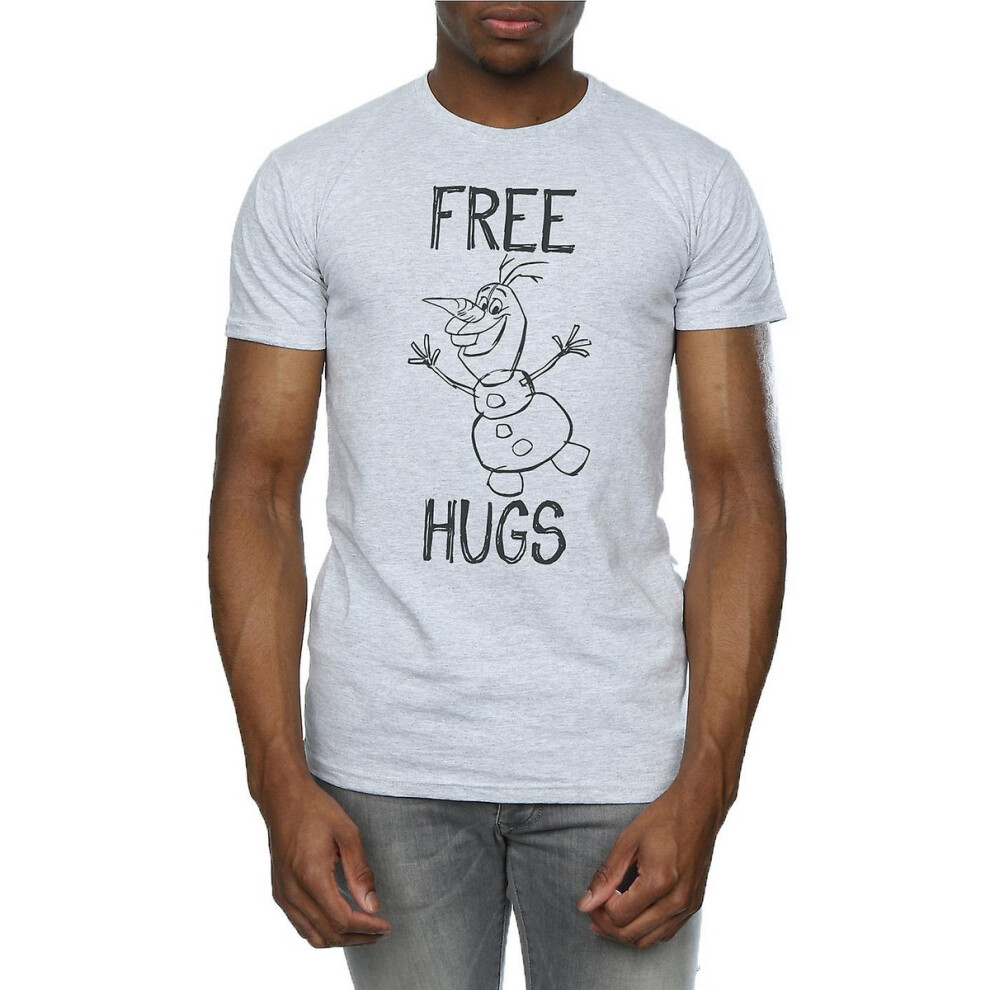 Free Hugs Olaf Heather T-Shirt